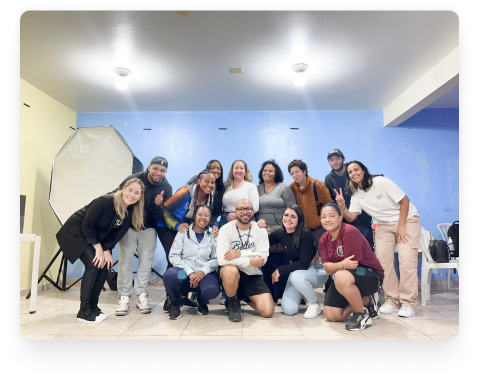 Foto de pessoas do time Coda Mundo